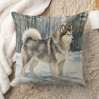 Alaskan Malamute Trinket Box Cushion