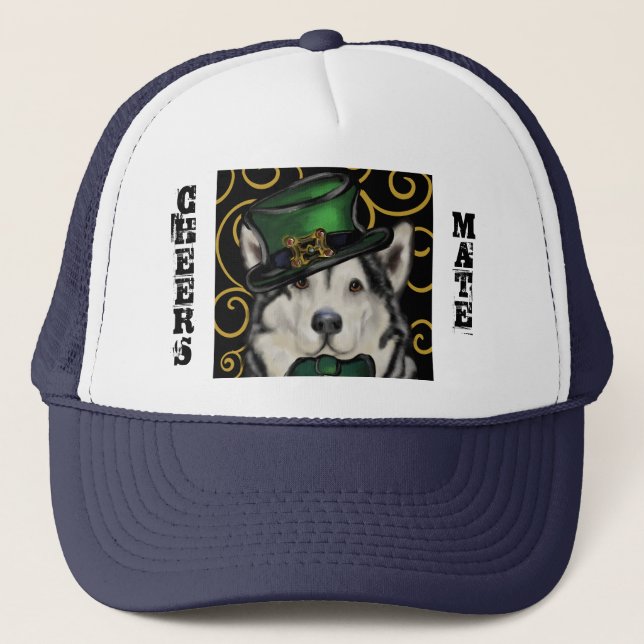 Alaskan Malamute      Trucker Hat (Front)