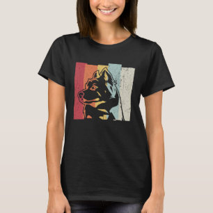 Alaskan Malamute Vintage Retro T-Shirt