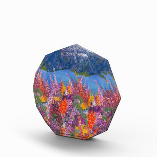Alaskan Mountain Florals Photo Block