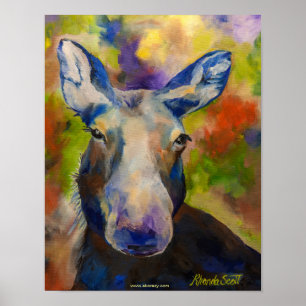 Alaskan Mr. Moosey Moose Poster
