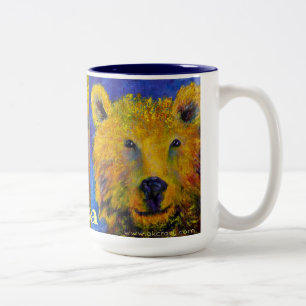 Alaskan PeekaBear 15oz Coffee Mug