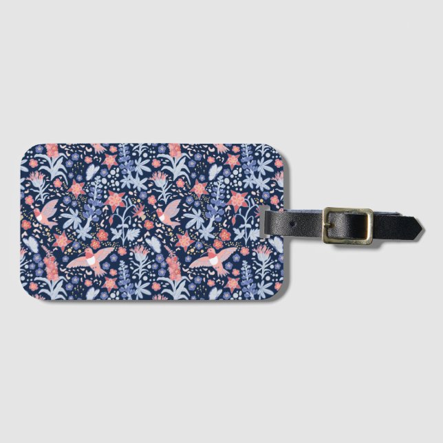 Alaskan Pollinators Luggage Tag (Front Horizontal)