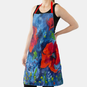 Alaskan Poppies Apron