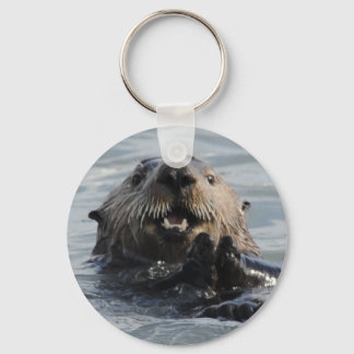 Alaskan Sea Otter Key Chain