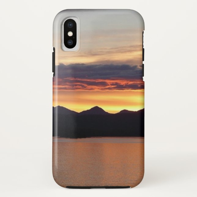 Alaskan Sunset I Beautiful Alaska Photography Case-Mate iPhone Case (Back)
