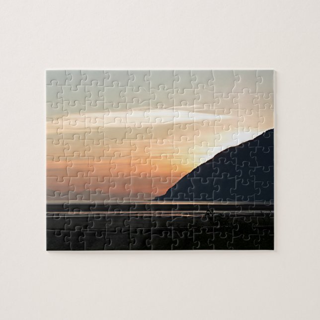 Alaskan Sunset over Turnagain Arm Jigsaw Puzzle (Horizontal)