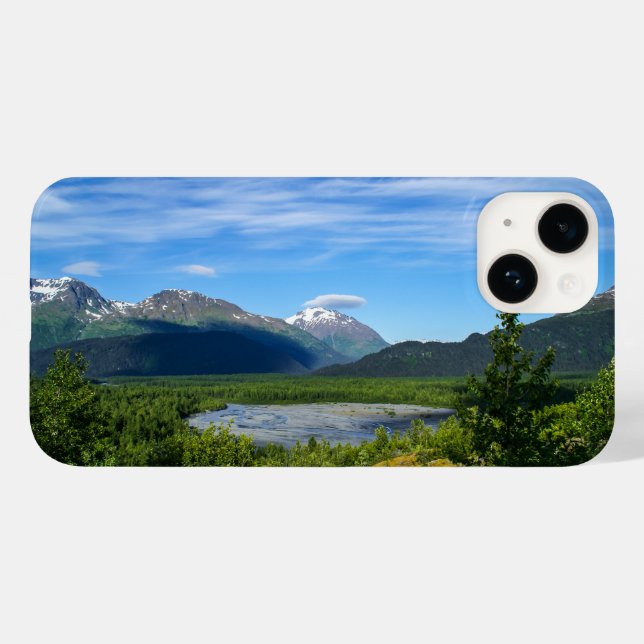 Alaska's Exit Glacier Valley Case-Mate iPhone Case (Back (Horizontal))