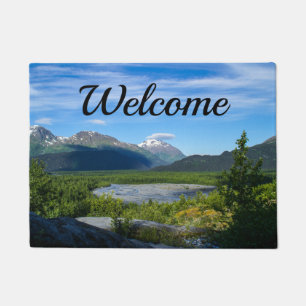 Alaska's Exit Glacier Valley Welcome Doormat
