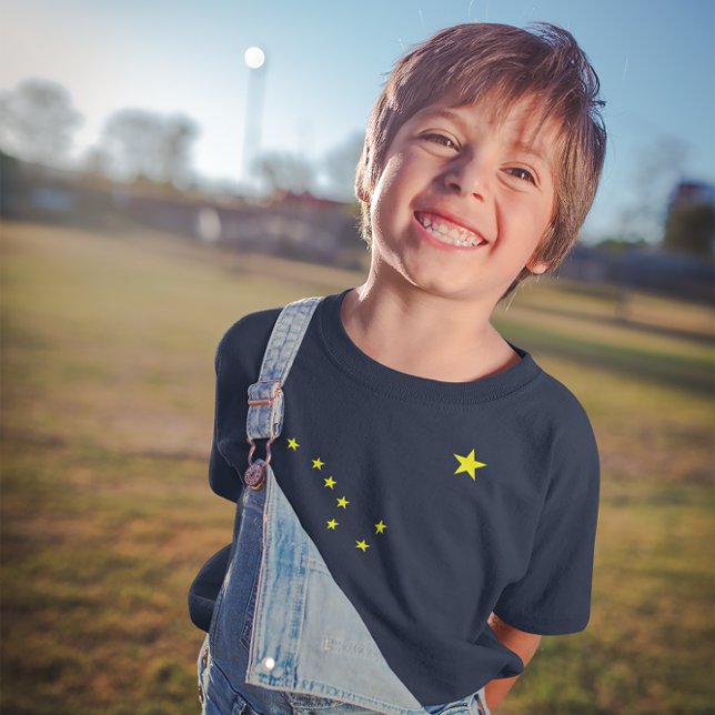 Alaska's Flag Kids T-Shirt (Alaska's Flag Kids T-Shirt)