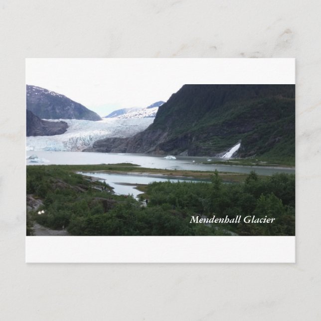 Alaska's Glaciers Postcard (Front)