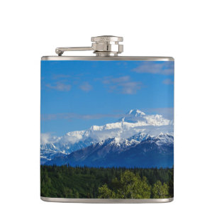 Alaska's Mt. McKinley Hip Flask