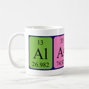 Alastair periodic table name mug