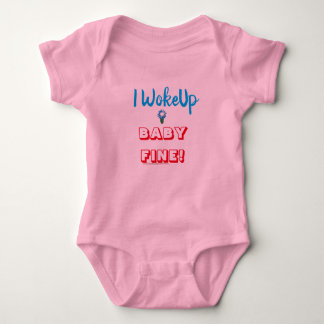 #ALAVANT Productions WOKEUP BABY FINE Baby Bodysuit