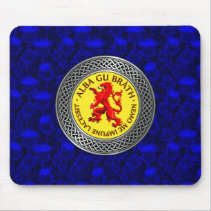 Alba Gu Brath Lion Rampant Knot Mouse Pad