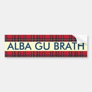 Alba Gu Brath Scotland Forever Bumper Sticker