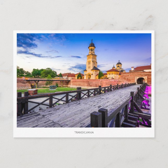 Alba Iulia, Transylvania -Romania Holiday Postcard (Front)