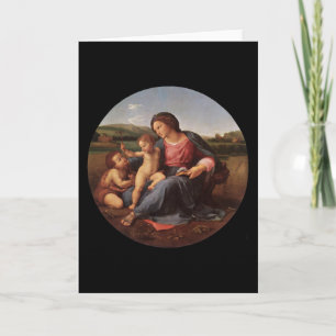 Alba Madonna Holiday Card