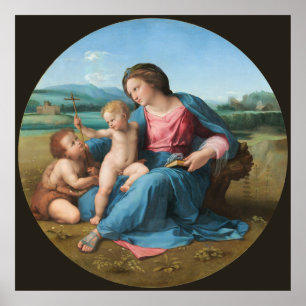 Alba Madonna Raphael Poster