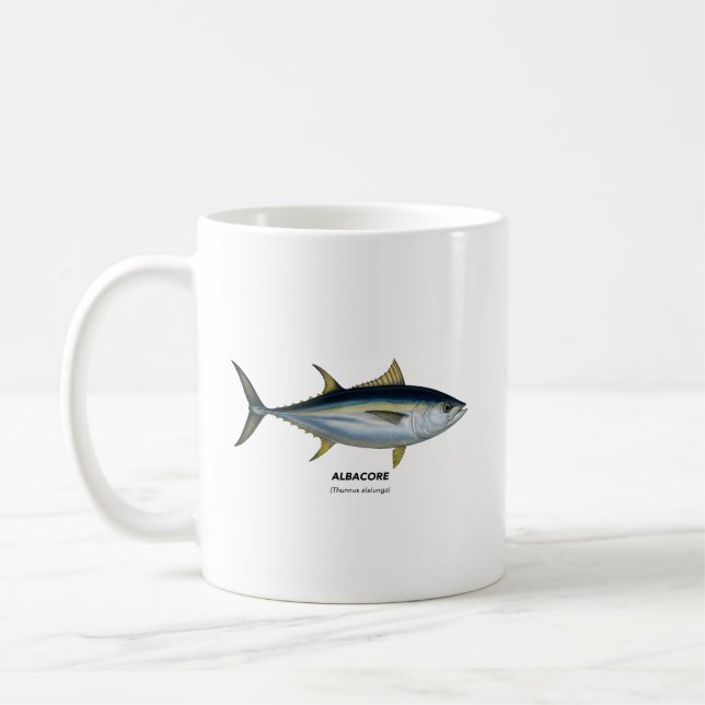Albacore - California Marine Life Coffee Mug (Left)