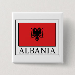 Albania 15 Cm Square Badge