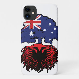 Albania Albanian Australian Australia Tree Roots iPhone 11 Case