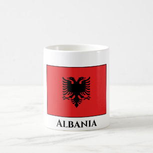 Albania (Albanian) Flag Coffee Mug