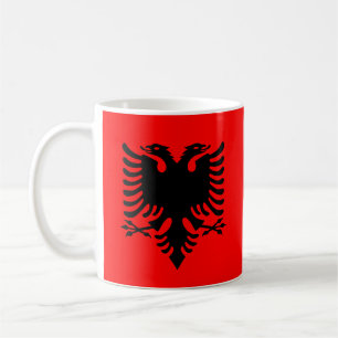Albania - Albanian Flag Coffee Mug