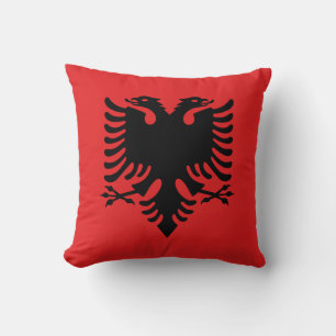 Albania (Albanian) Flag Cushion
