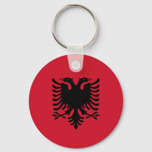 Albania - Albanian Flag Key Ring