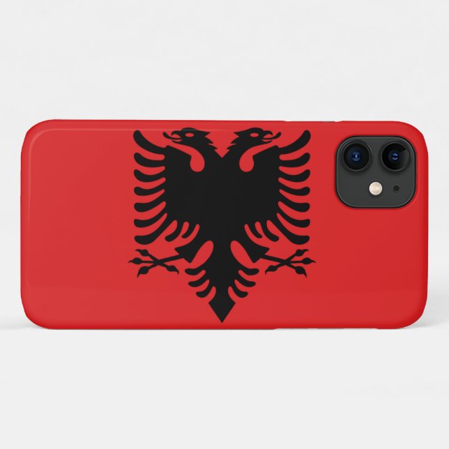 Albania Case-Mate iPhone Case (Back (Horizontal))