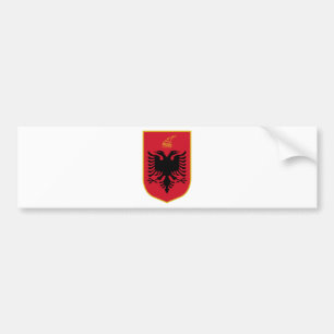 Albania Coat Of Arms Bumper Sticker
