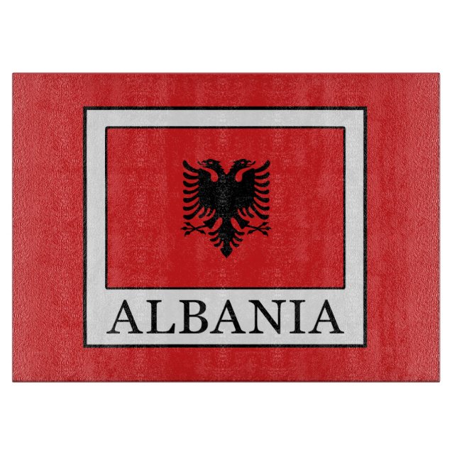 Albania Cutting Board (Front)