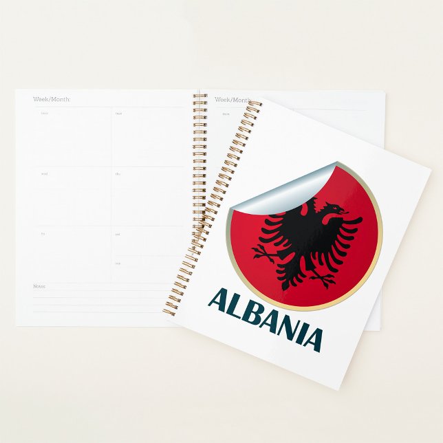 Albania Double Headed Eagle Emblem  Planner (Creator Uploaded)