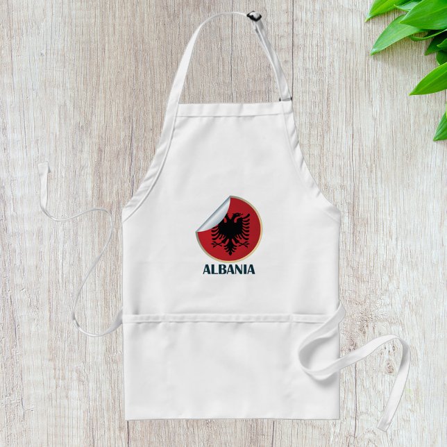 Albania Double Headed Eagle Emblem  Standard Apron (Creator Uploaded)