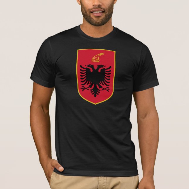 albania emblem T-Shirt (Front)