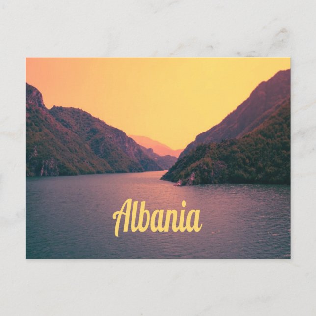 Albania Europe Beach Balkan Peninsula Postcard (Front)