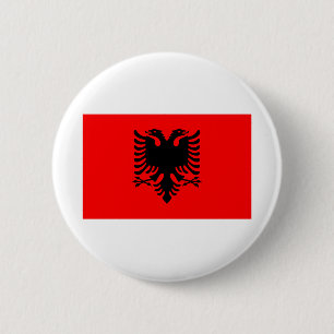 Albania Flag 6 Cm Round Badge