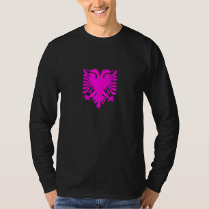 Albania Flag Albanian Eagle Women Girls T-Shirt