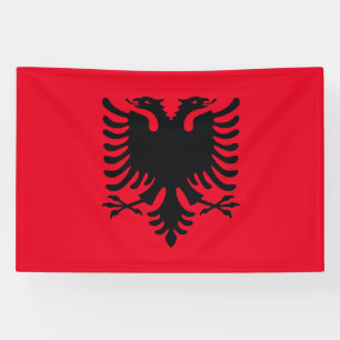Albania Flag Banner