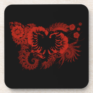 Albania Flag Coaster