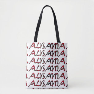 Albania Flag Colours Typography European Country Tote Bag