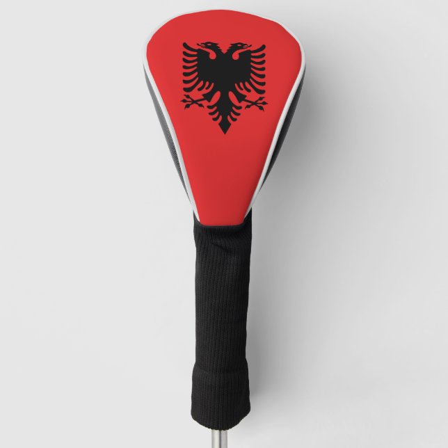 Albania Flag Golf Head Cover (Front)