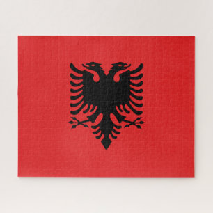 Albania Flag Jigsaw Puzzle
