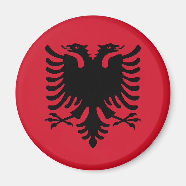 Albania Flag Magnet (Front)