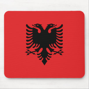 Albania Flag Mouse Pad