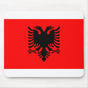 Albania Flag Mouse Pad