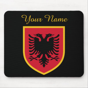 Albania Flag Mouse Pad