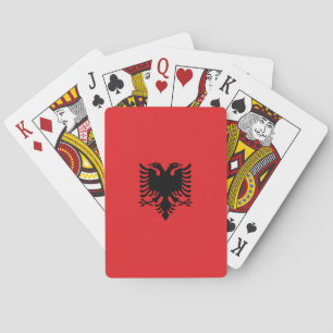 Albania Flag Playing Cards