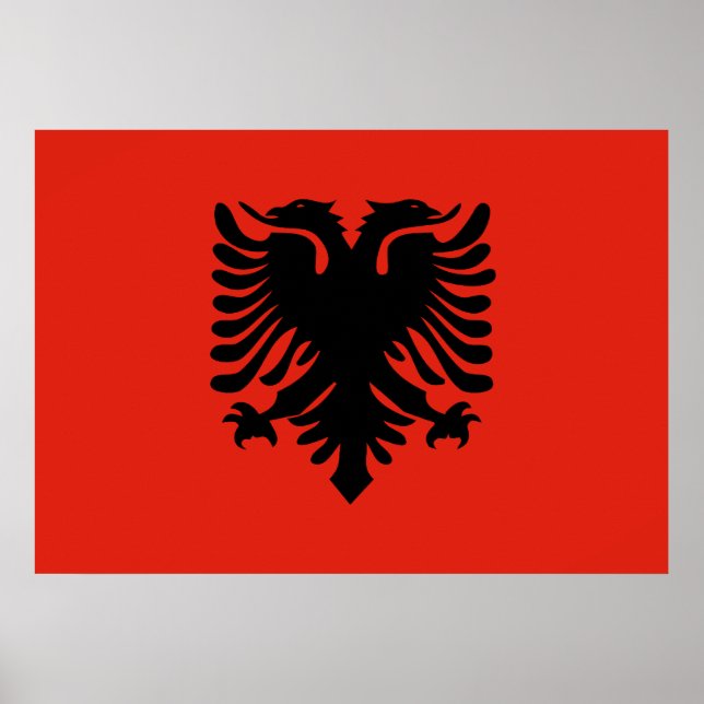 Albania Flag Poster (Front)